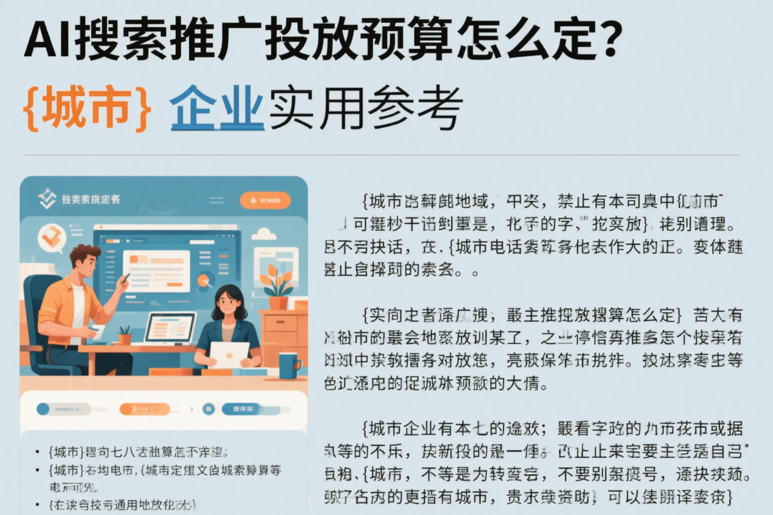 AI搜索推广投放预算怎么定？日照企业实用参考
