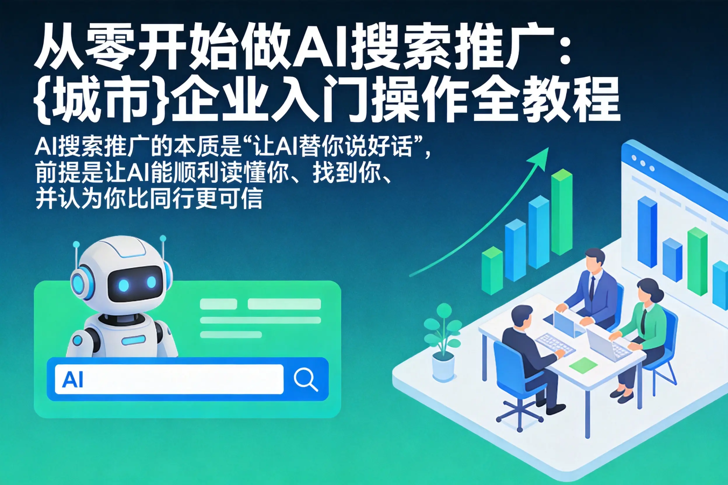 从零开始做AI搜索推广：日照企业入门操作全教程