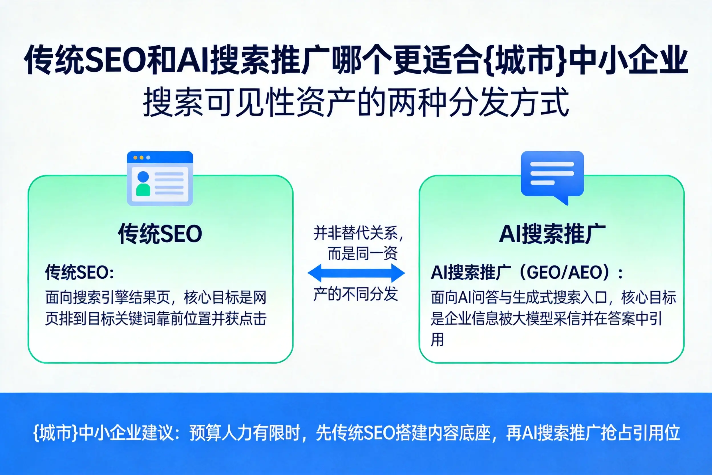 传统SEO和AI搜索推广哪个更适合日照中小企业