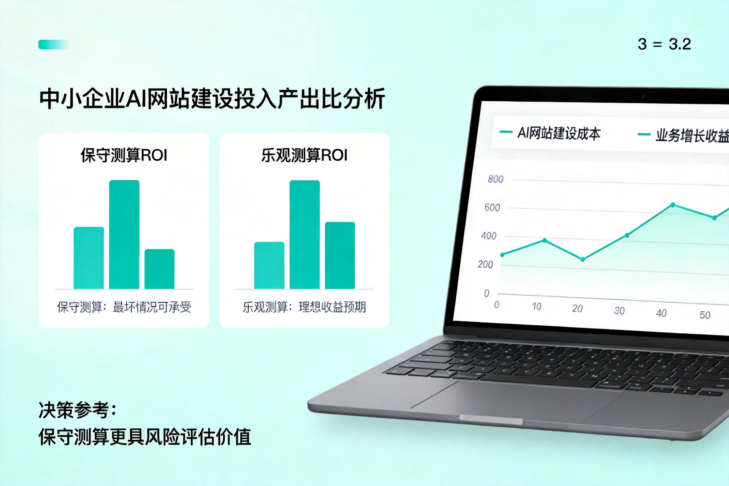 日照中小企业AI网站建设投入产出比怎么算?先看这份分析