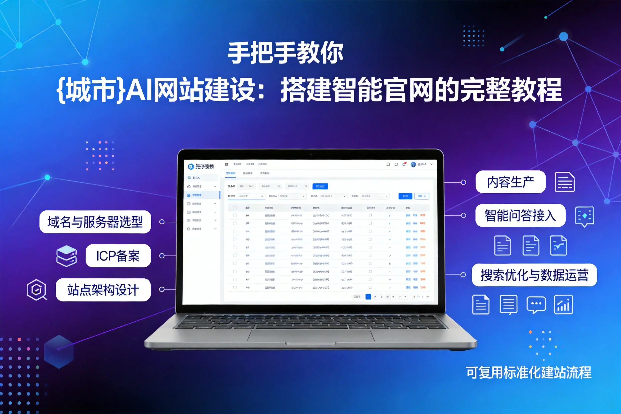 手把手教你日照AI网站建设：搭建智能官网的完整教程