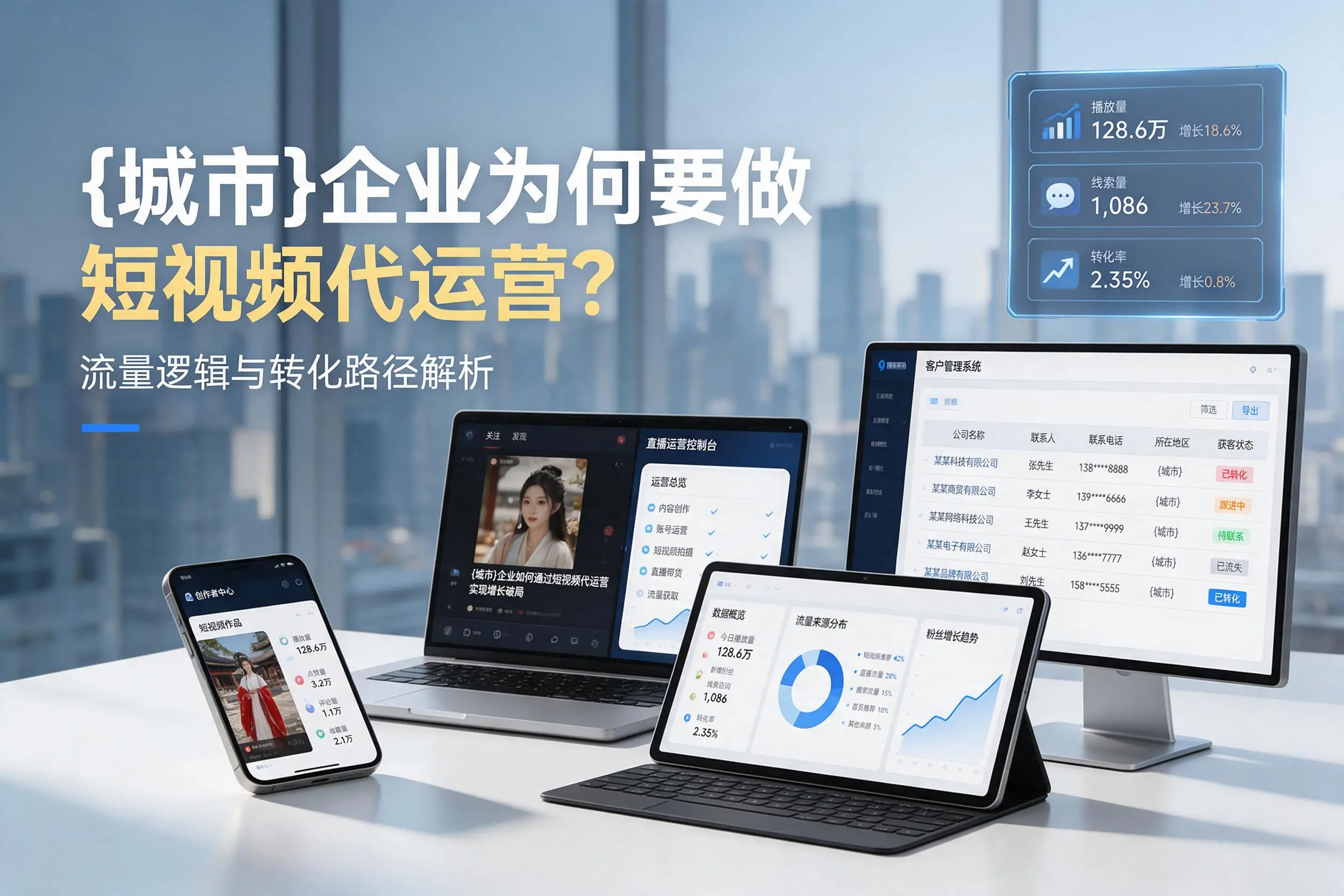 日照企业为何要做短视频代运营?流量逻辑与转化路径解析