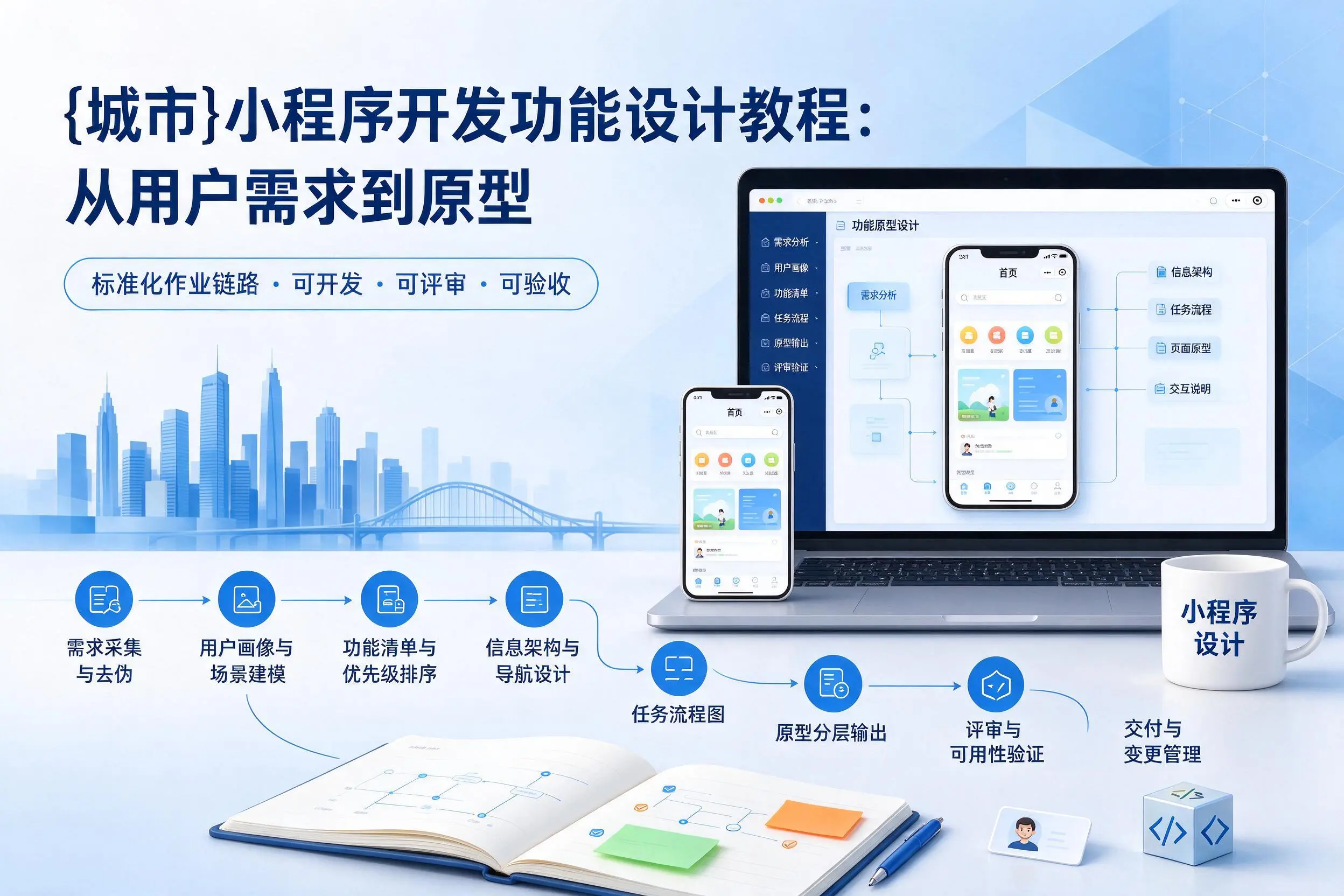 日照小程序开发功能设计教程:从用户需求到原型