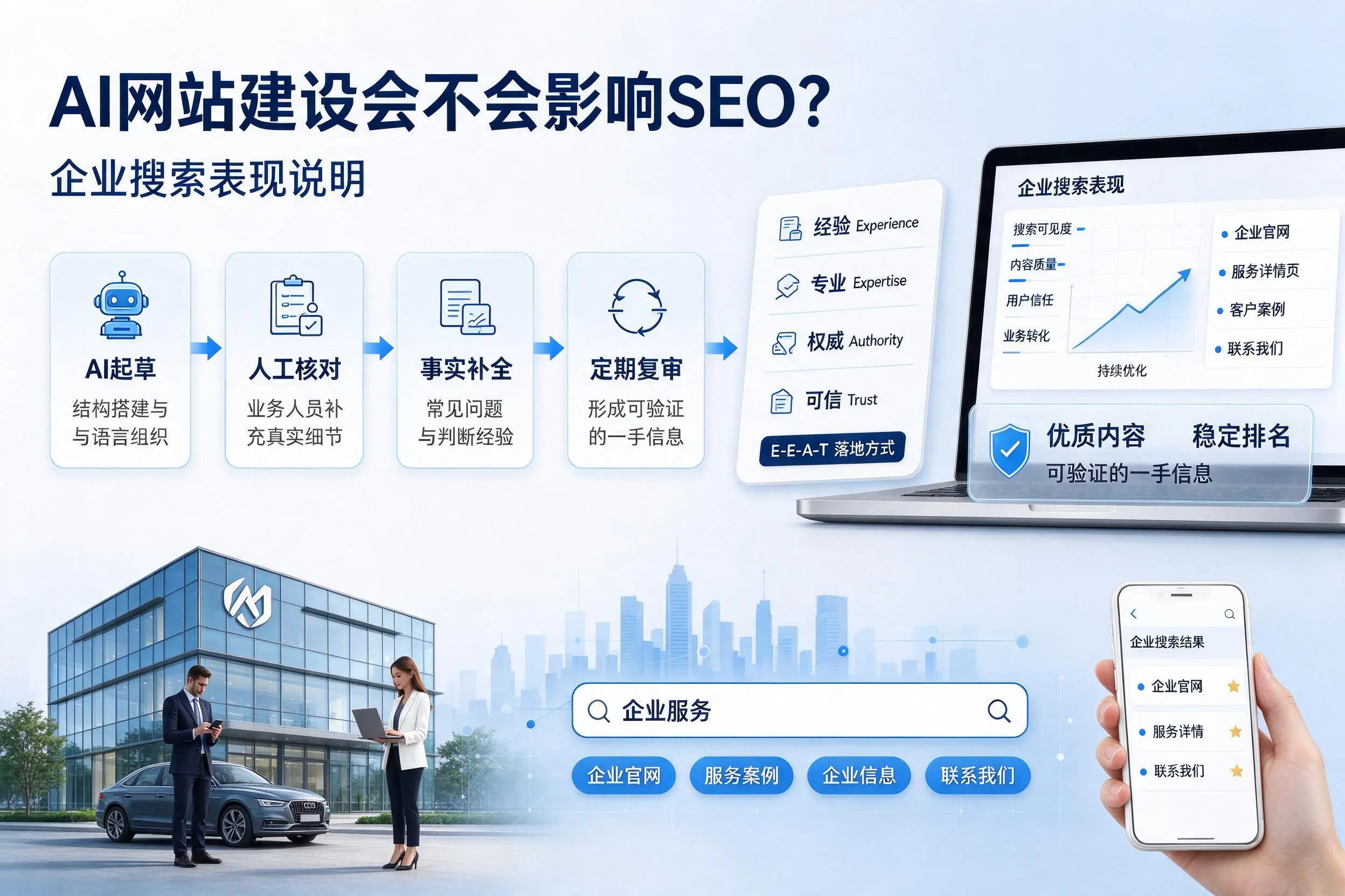 AI网站建设会不会影响SEO？日照企业搜索表现说明